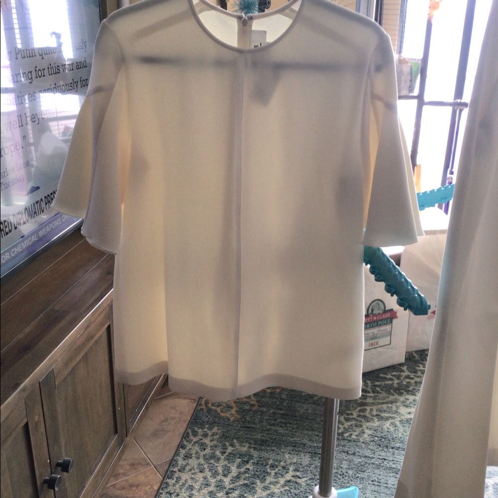 Victoria Beckham white dress shirt size 8